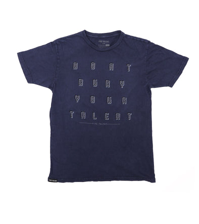 DBYT Blue Vintage Washed T-shirt