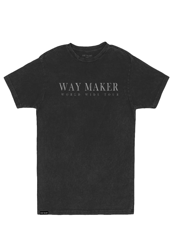 Way Maker Vintage Black Tee